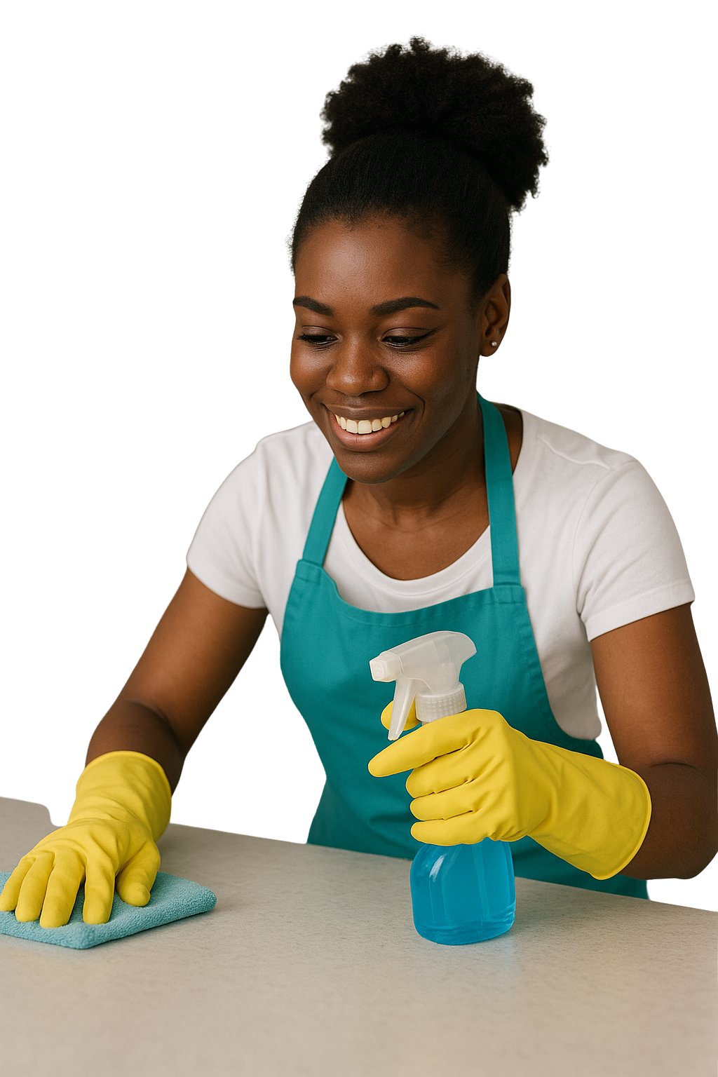 Clean with Riam team providing professional cleaning services in London
